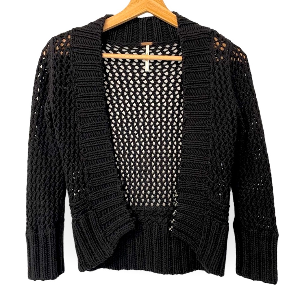 Free People Open Knit Cardigan